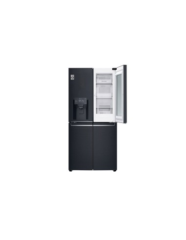 LG InstaView GMX844MCKV frigorifero side-by-side Libera installazione 423 L F Nero