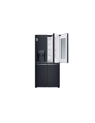 LG InstaView GMX844MCKV frigorifero side-by-side Libera installazione 423 L F Nero