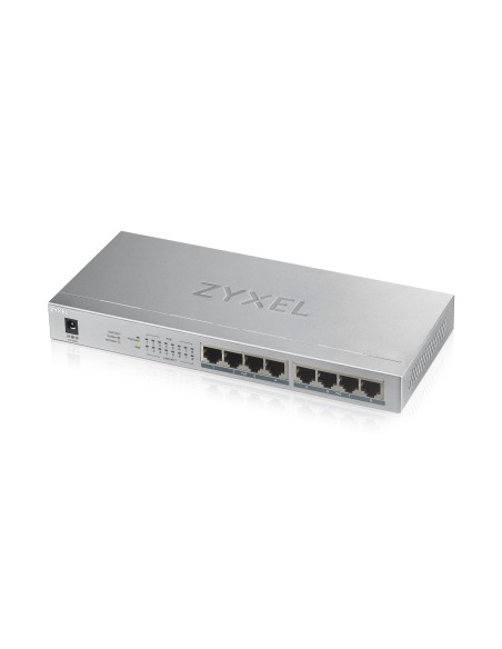Zyxel GS1008HP Non gestito Gigabit Ethernet (10 100 1000) Supporto Power over Ethernet (PoE) Grigio