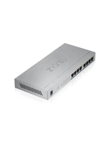 Zyxel GS1008HP Non gestito Gigabit Ethernet (10 100 1000) Supporto Power over Ethernet (PoE) Grigio
