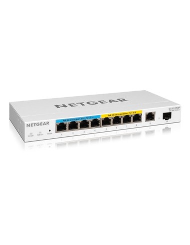 NETGEAR GS110TUP Gestito L2 L3 Gigabit Ethernet (10 100 1000) Supporto Power over Ethernet (PoE) Bianco