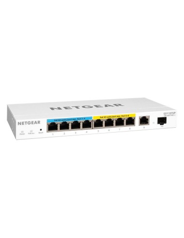 NETGEAR GS110TUP Gestito L2 L3 Gigabit Ethernet (10 100 1000) Supporto Power over Ethernet (PoE) Bianco