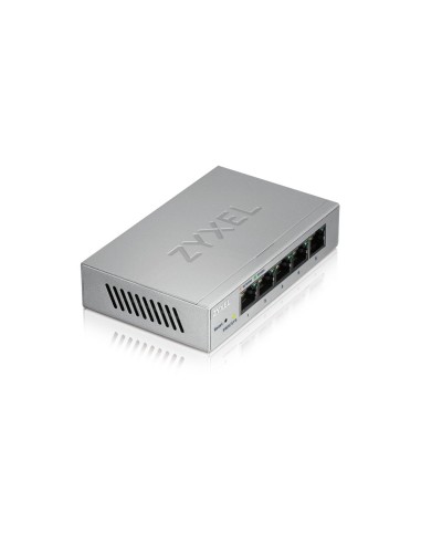 Zyxel GS1200-5 Gestito Gigabit Ethernet (10 100 1000) Argento