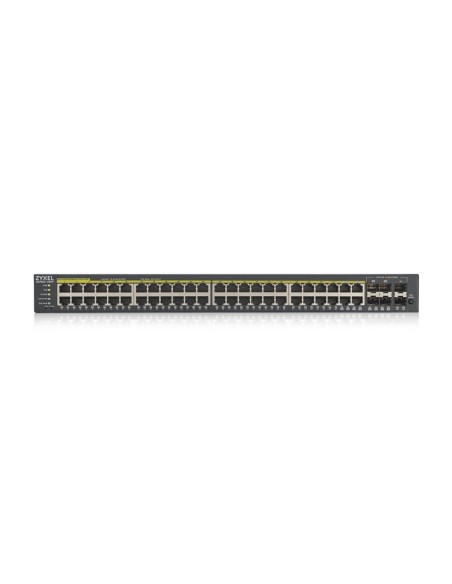 Zyxel GS1920-48HPV2 Gestito Gigabit Ethernet (10 100 1000) Supporto Power over Ethernet (PoE) Nero