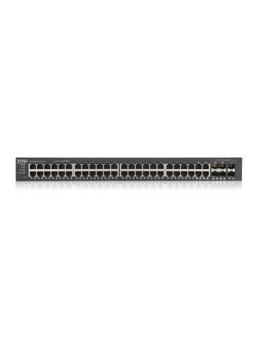 Zyxel GS1920-48V2 Gestito Gigabit Ethernet (10 100 1000) Nero