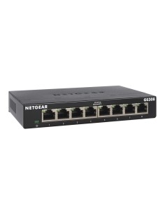 NETGEAR GS308-300PES switch di rete Non gestito L2 Gigabit Ethernet (10 100 1000) Nero 2