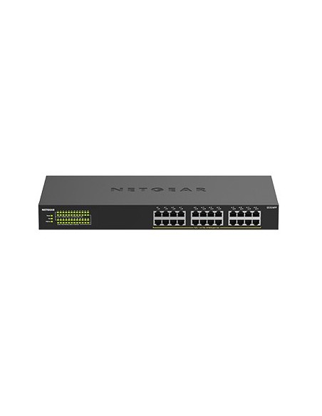 Netgear GS324PP Non gestito Gigabit Ethernet (10 100 1000) Supporto Power over Ethernet (PoE) Nero