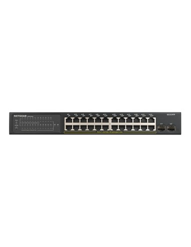 NETGEAR GS324TP Gestito Gigabit Ethernet (10 100 1000) Supporto Power over Ethernet (PoE) Nero
