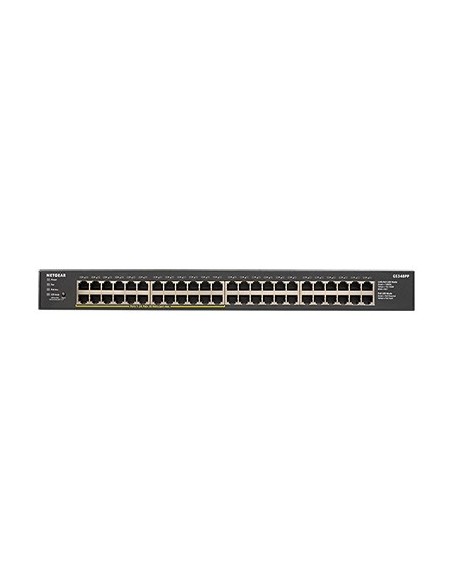 Netgear GS348PP Non gestito Gigabit Ethernet (10 100 1000) Supporto Power over Ethernet (PoE) Nero