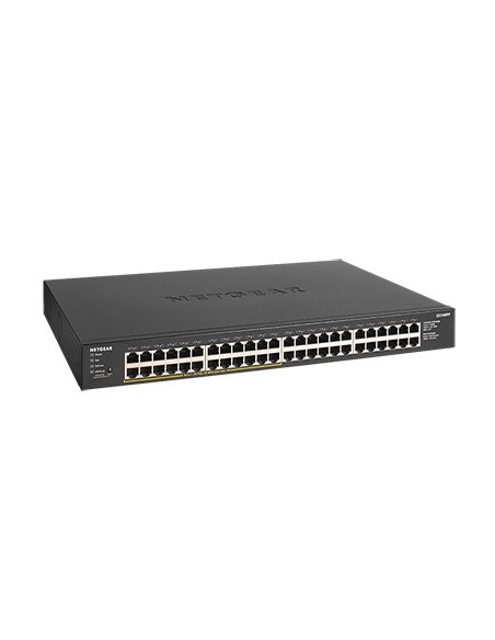 Netgear GS348PP Non gestito Gigabit Ethernet (10 100 1000) Supporto Power over Ethernet (PoE) Nero