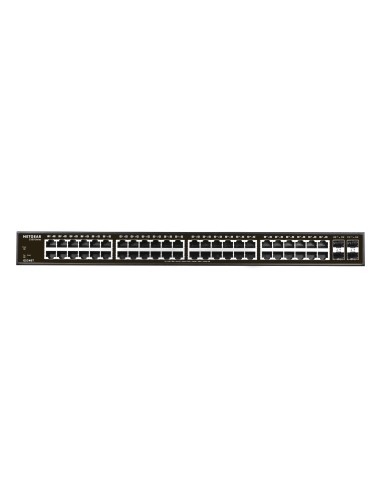 NETGEAR GS348T Gestito Gigabit Ethernet (10 100 1000) Nero