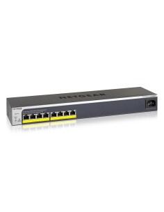 Netgear GS408EPP Gestito L2 Gigabit Ethernet (10 100 1000) Supporto Power over Ethernet (PoE) Nero, Grigio