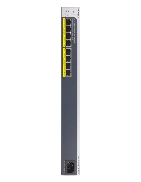 Netgear GS408EPP Gestito L2 Gigabit Ethernet (10 100 1000) Supporto Power over Ethernet (PoE) Nero, Grigio
