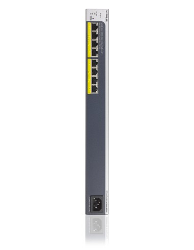 Netgear GS408EPP Gestito L2 Gigabit Ethernet (10 100 1000) Supporto Power over Ethernet (PoE) Nero, Grigio