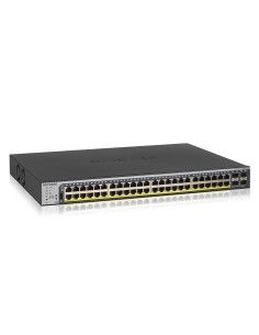 Netgear GS752TP Gestito L2 L3 L4 Gigabit Ethernet (10 100 1000) Supporto Power over Ethernet (PoE) 1U Nero