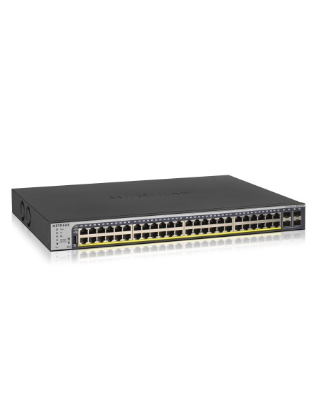 Netgear GS752TP Gestito L2 L3 L4 Gigabit Ethernet (10 100 1000) Supporto Power over Ethernet (PoE) 1U Nero