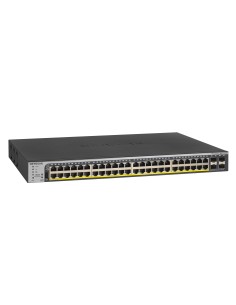 Netgear GS752TPP Gestito L2 L3 L4 Gigabit Ethernet (10 100 1000) Supporto Power over Ethernet (PoE) 1U Nero