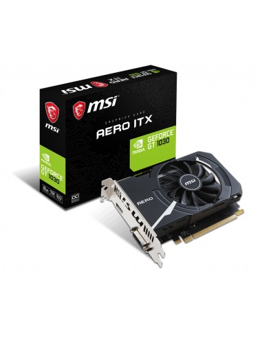 MSI GT 1030 Aero ITX 2G OC NVIDIA GeForce GT 1030 2 GB GDDR4
