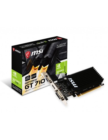 MSI GT 710 1GD3H LP scheda video NVIDIA GeForce GT 710 1 GB GDDR3