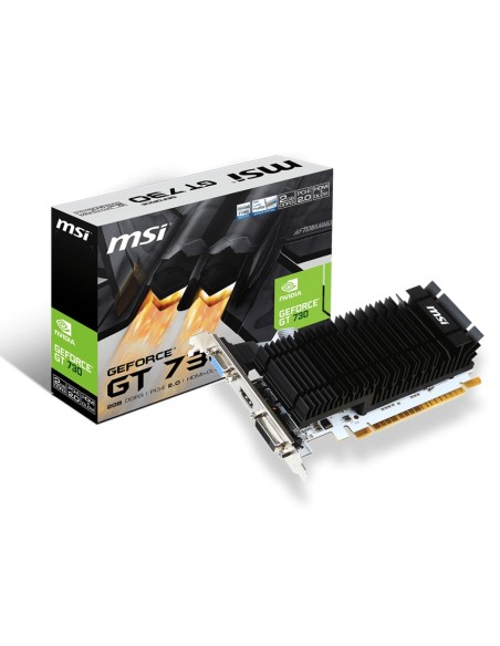 MSI GT 710 2GD3H LP scheda video NVIDIA GeForce GT 730 2 GB GDDR3