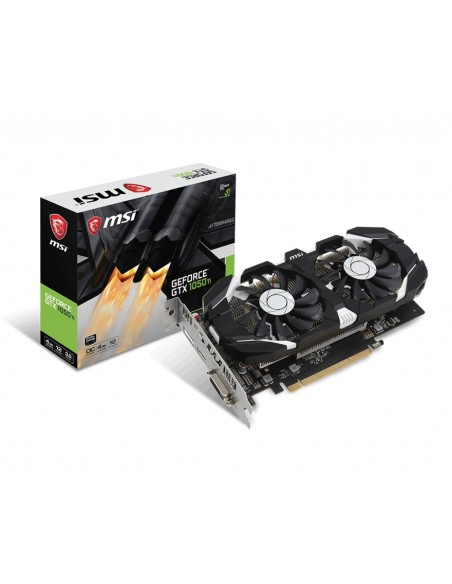 MSI GeForce GTX 1050 Ti 4GT OC NVIDIA 4 GB GDDR5