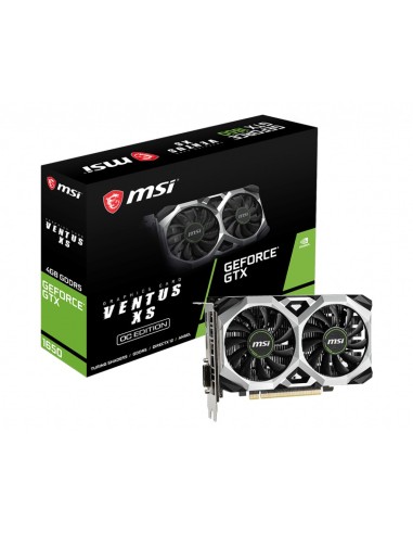 MSI GTX 1650 Ventus XS 4G OC NVIDIA GeForce GTX 1650 4 GB GDDR5