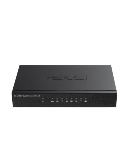 ASUS GX-U1081 Gestito Gigabit Ethernet (10 100 1000) Nero