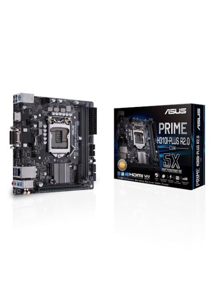 ASUS PRIME H310I-PLUS R2.0 CSM Intel® H310 LGA 1151 (Presa H4) mini ITX