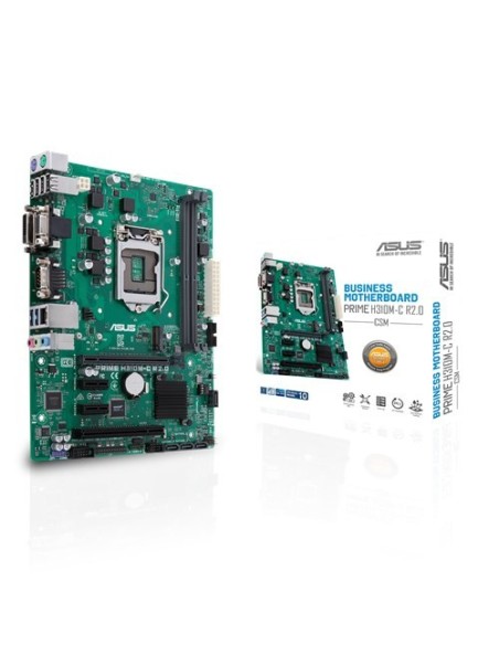 ASUS PRIME H310M-C R2.0 CSM Intel® H310 LGA 1151 (Presa H4) micro ATX