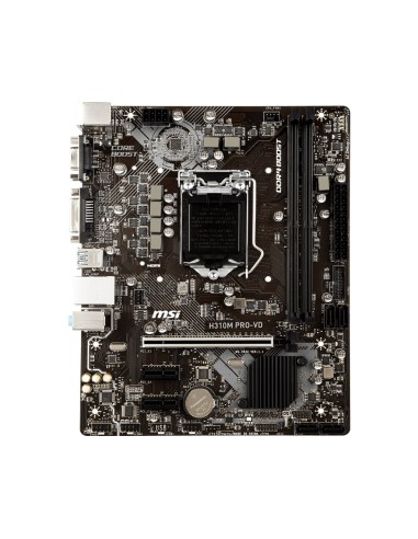 MSI H310M PRO-VD Intel® H310 LGA 1151 (Presa H4) micro ATX