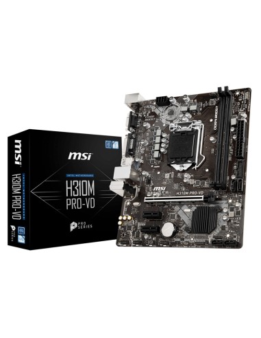 MSI H310M PRO-VD Intel® H310 LGA 1151 (Presa H4) micro ATX