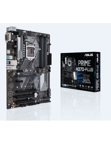 ASUS PRIME H370-PLUS CSM Intel® H370 LGA 1151 (Presa H4) ATX