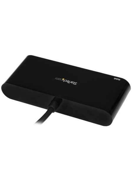 StarTech.com Hub USB-C a 3 porte con Gigabit Ethernet e 60W di alimentazione Passthrough per il caricamento Laptop - Da USB
