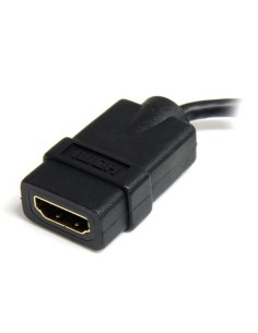 StarTech.com Cavo HDMI a micro HDMI ad alta velocita' - Cavo HDMI micro High Speed da 12cm - F M - Nero 2