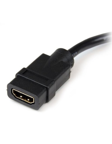 StarTech.com Adattatore cavo video HDMI a DVI-D da 20 cm - HDMI femmina a DVI maschio