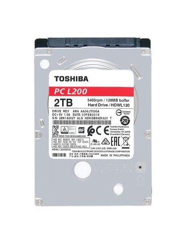 Toshiba L200 2.5" 2000 GB Serial ATA III