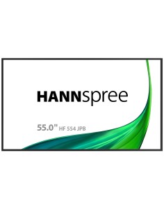 Hannspree HF 554 JPB Pannello piatto per segnaletica digitale 138,8 cm (54.6") LED 350 cd m² 4K Ultra HD Nero 18 7