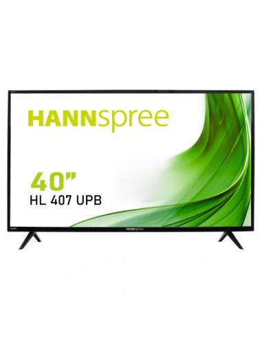 Hannspree HL407UPB visualizzatore di messaggi 100,3 cm (39.5") VA 260 cd m² Full HD Nero Processore integrato