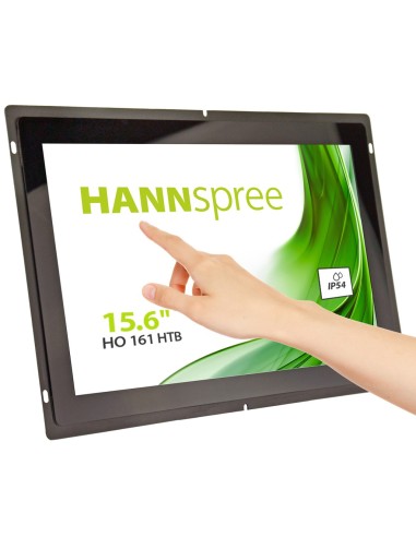 Hannspree Open Frame HO 161 HTB Design totem 39,6 cm (15.6") LED 250 cd m² Full HD Nero Touch screen 24 7