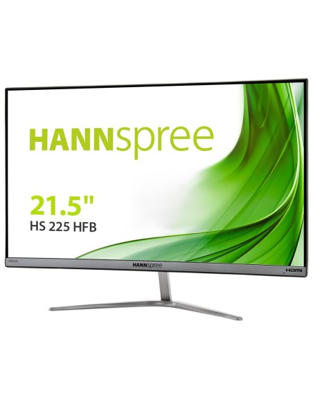 Hannspree HS225HFB LED display 54,6 cm (21.5") 1920 x 1080 Pixel Full HD Nero, Argento