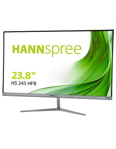 Hannspree HS 245 HFB 60,5 cm (23.8") 1920 x 1080 Pixel Full HD LED Nero, Argento