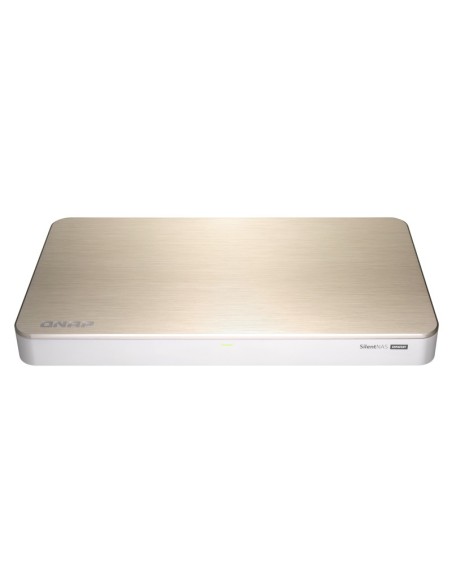 QNAP HS-453DX NAS Tower Collegamento ethernet LAN Oro, Bianco J4105