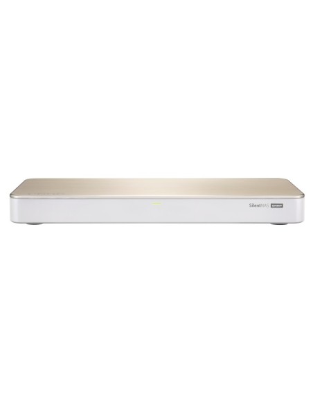 QNAP HS-453DX NAS Tower Collegamento ethernet LAN Oro, Bianco J4105