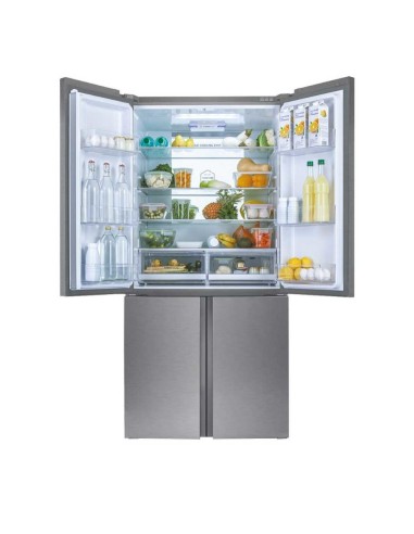 Haier Cube 90 Serie 7 HTF-610DM7 frigorifero multi-door Libera installazione 628 L F Acciaio inossidabile