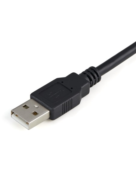 StarTech.com Cavo adattatore RS-232 USB FTDI a seriale 1 porta, con interfaccia COM