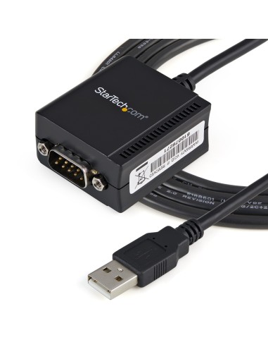 StarTech.com Cavo adattatore RS-232 USB FTDI a seriale 1 porta, con interfaccia COM