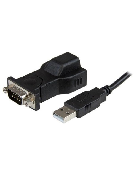 StarTech.com Cavo Adattatore 1 porta USB a Seriale RS232   DB9 con cavo rimovibile USB A-B da 1,8m