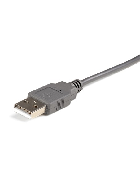 StarTech.com Cavo adattatore USB a Seriale RS232 DB9   DB25 - Cavo Adattatore seriale USB a DB9   DB25 RS232 ad 1 porta M M