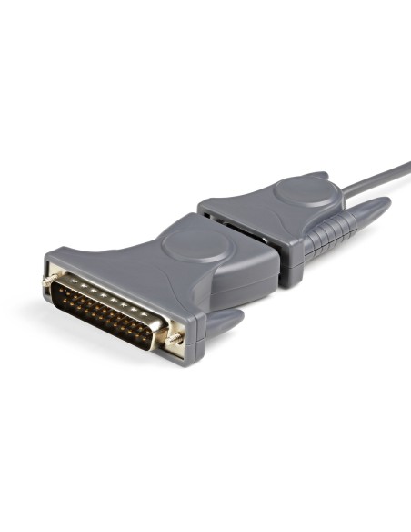 StarTech.com Cavo adattatore USB a Seriale RS232 DB9   DB25 - Cavo Adattatore seriale USB a DB9   DB25 RS232 ad 1 porta M M