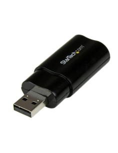 StarTech.com Scheda Audio Esterna Stereo USB 2.0 - Adattatore esterno scheda audio Stereo USB 2.0 a 3,5 mm Jack audio 2